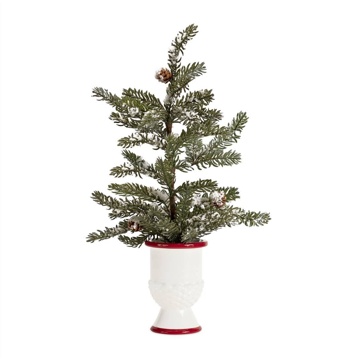 Mini Pine Tree with Ceramic Pot (Set of 2) -Ship Only