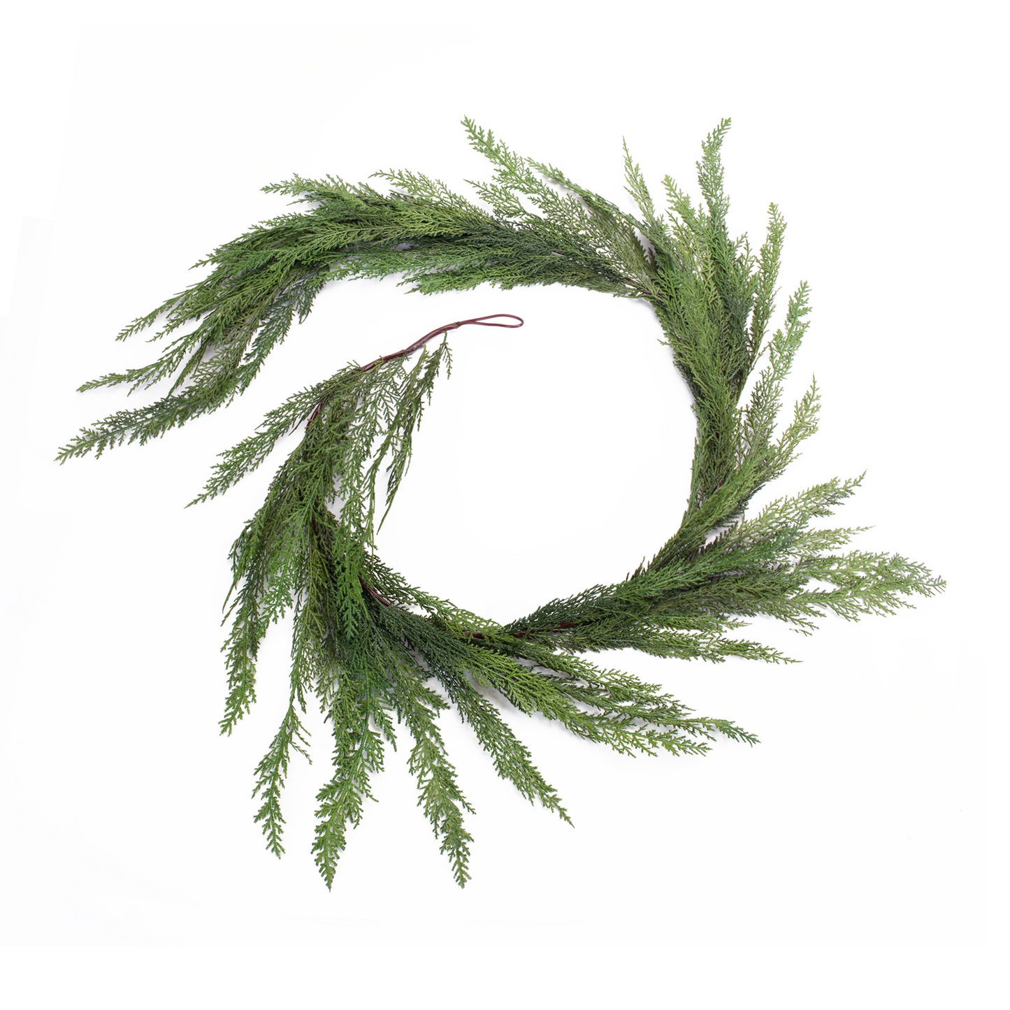 Winter Cedar Foliage Garland (Set of 2) -Ship Only