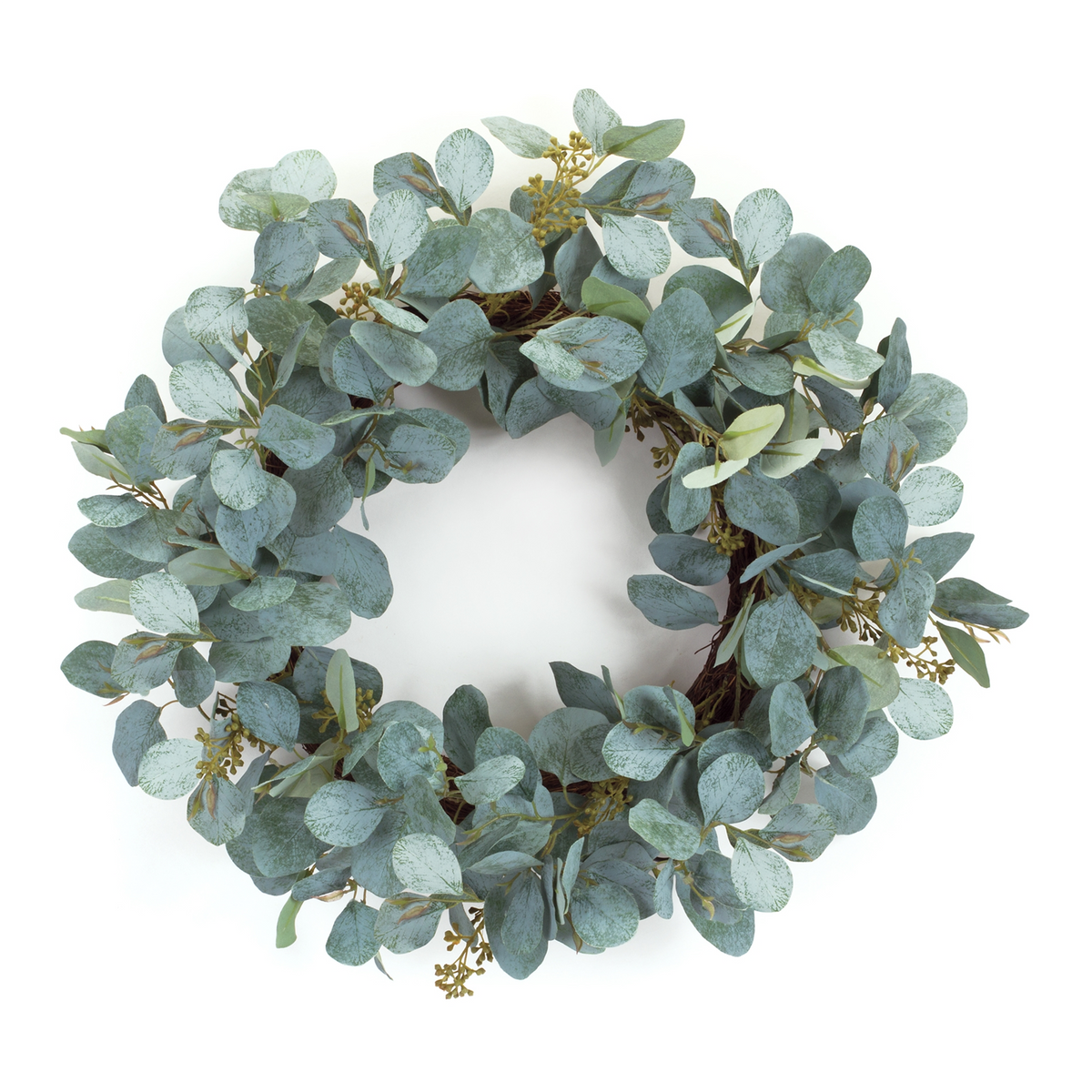 Eucalyptus Wreath 20”D Fabric -Ship Only