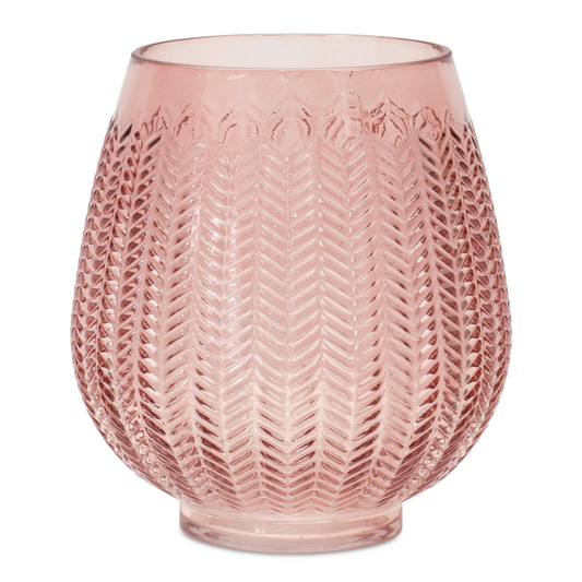 Vase 7"D x 8"H Glass -Ship Only