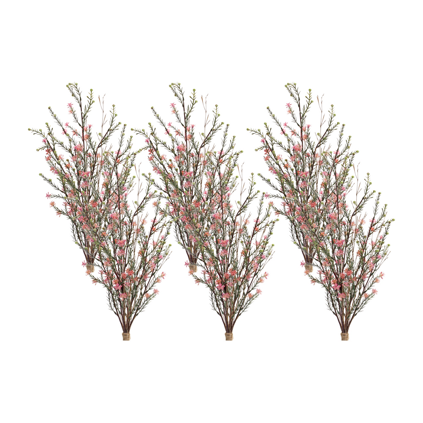 Leptospermum Bundle (Set of 6)  26.25”H Plastic -Ship Only