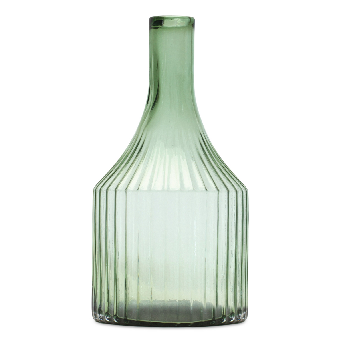 Vase 5.5"D x 10.75"H Glass -Ship Only
