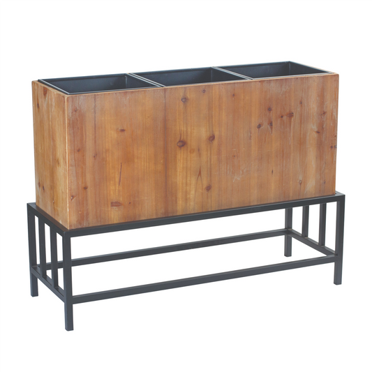 Triple Planter on Stand -Ship Only