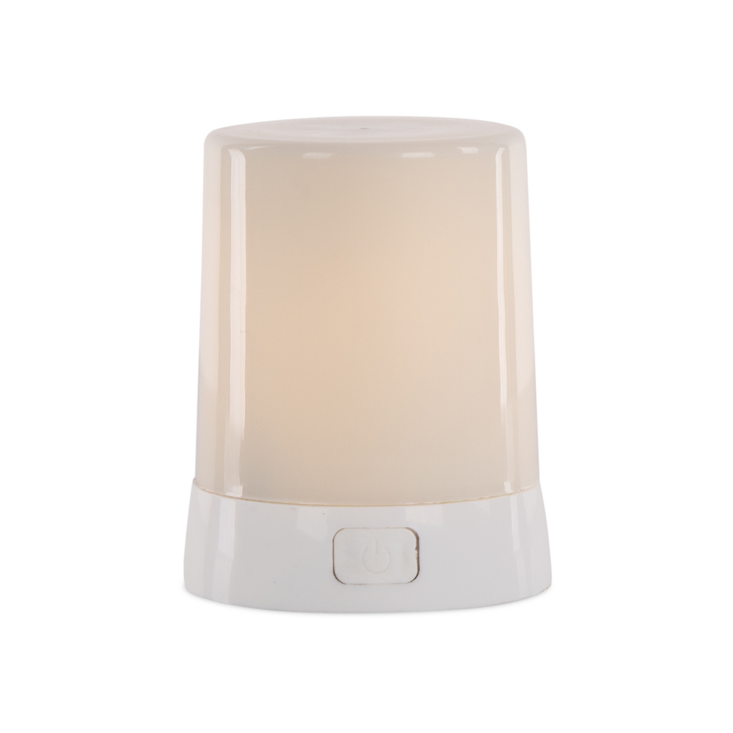 LED FIA Flame Designer Candle with White Hue 3"H -Ship Only