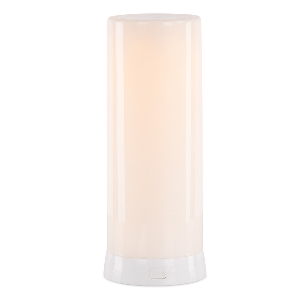 LED FIA Flame Designer Candle with White Hue 7.5"H -Ship Only