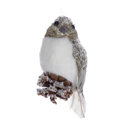 Bird (Set of 12) 5.75”H Foam/Sisal -Ship Only