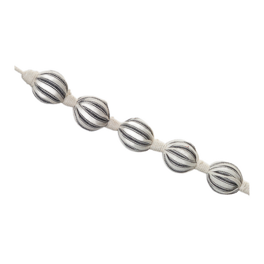 Fabric Ball String Garland (Set of 2) -Ship Only