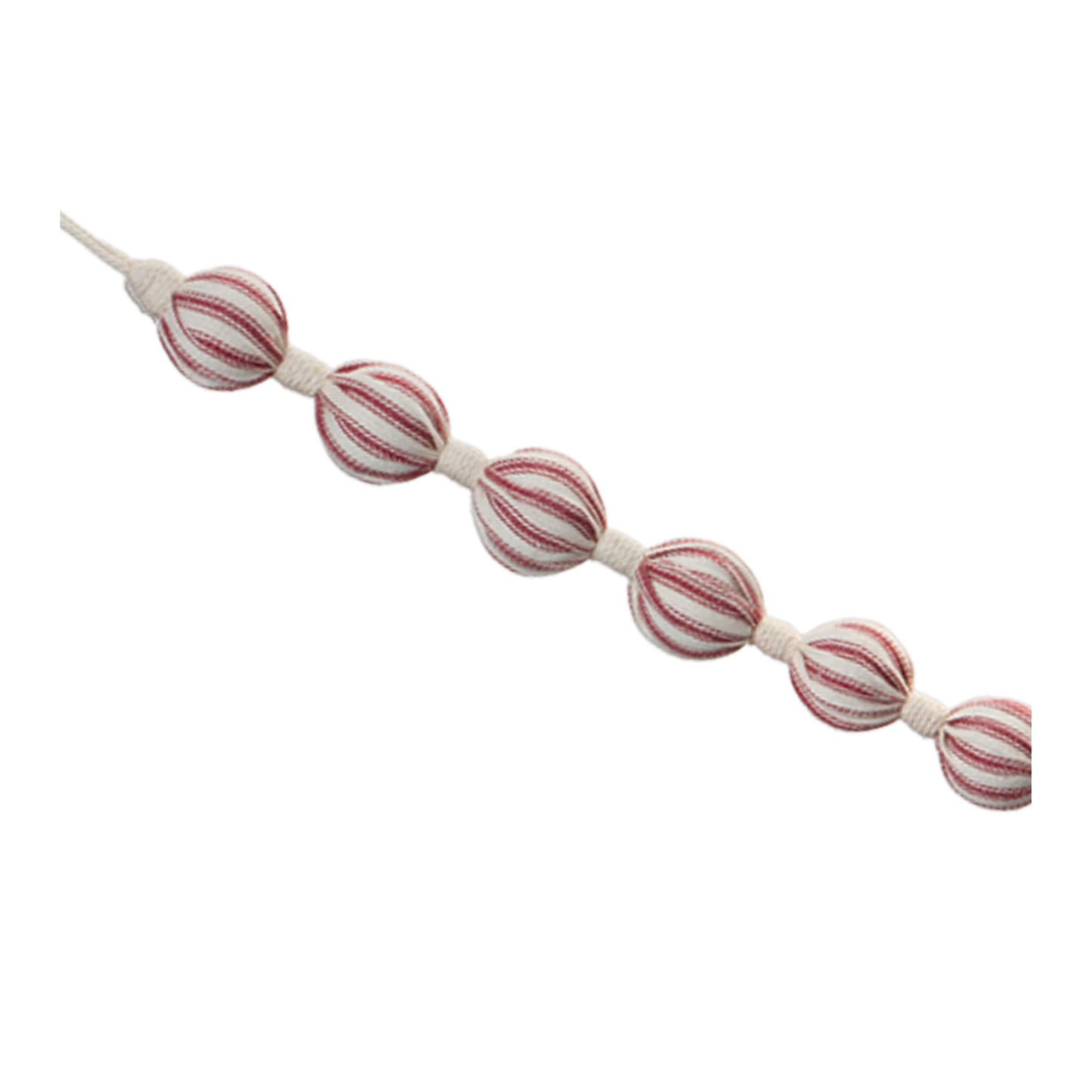Fabric Ball String Garland (Set of 2) -Ship Only