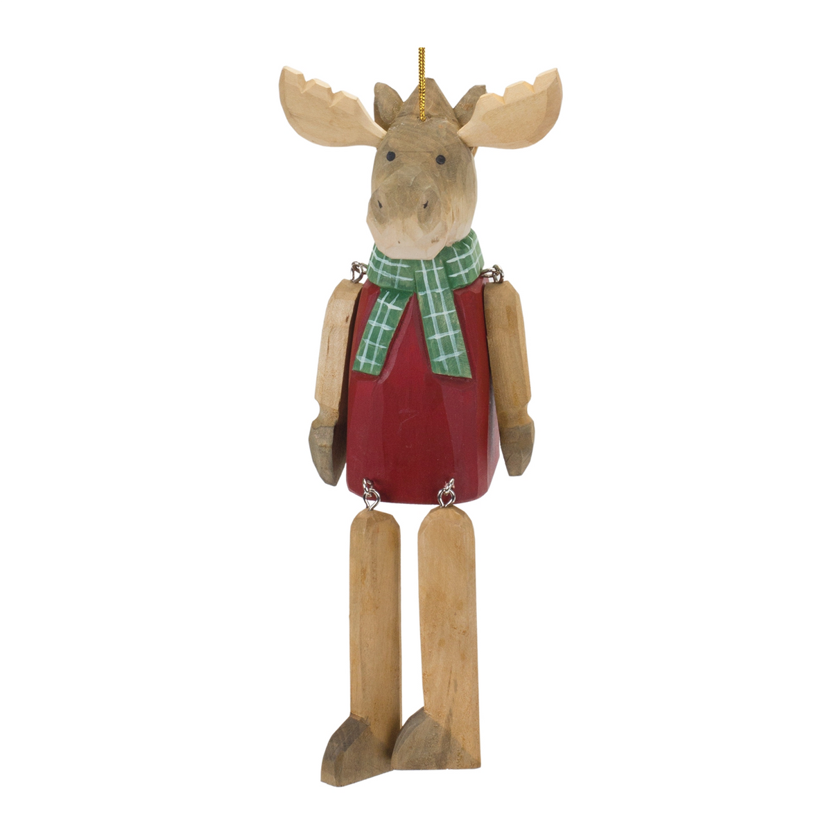 Dangle Moose Ornament (Set of 6) -Ship Only