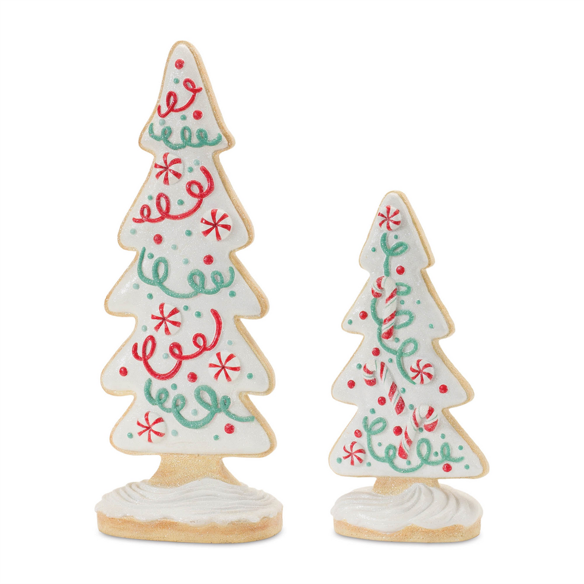 Gingerbread Holiday Tree (Set of 2) -Ship Only