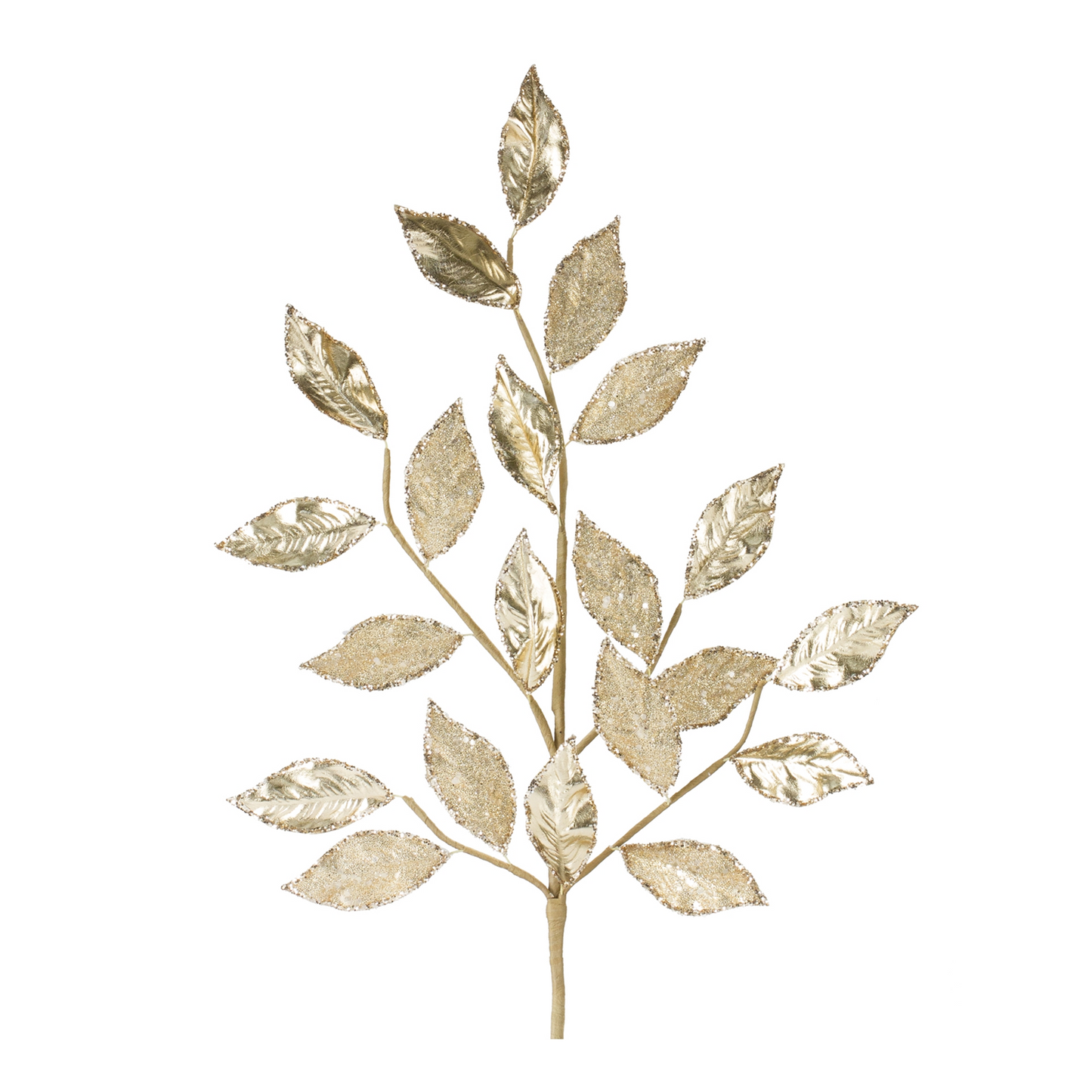 Leaf Spray (Set of 2) 29”H Polyester -Ship Only