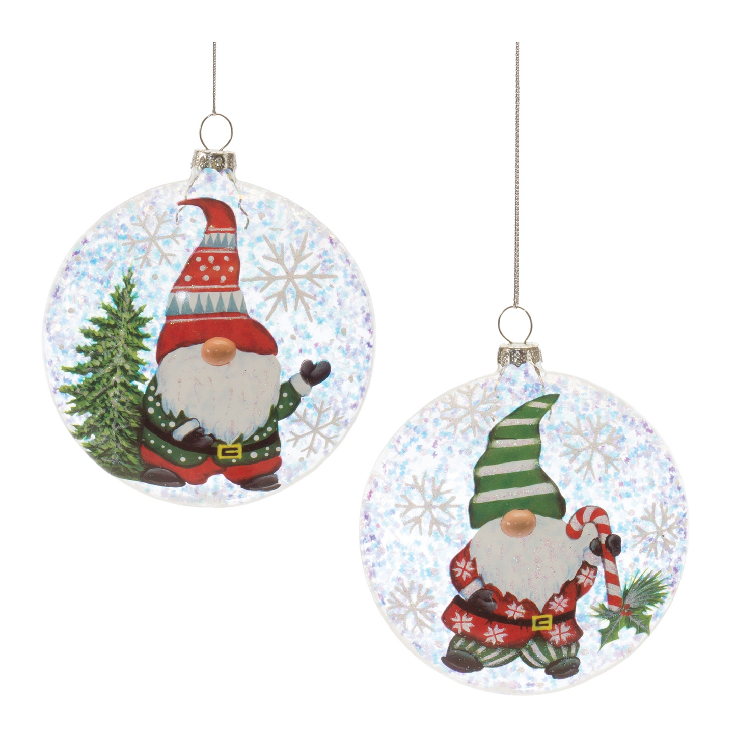 Gnome Ball Ornament (Set of 12) -Ship Only