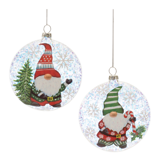 Gnome Ball Ornament (Set of 12) -Ship Only