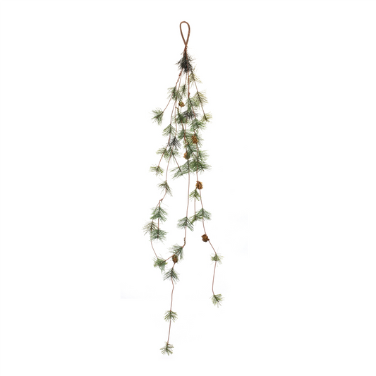 Pine Garland (Set of 2) 45”L PVC -Ship Only