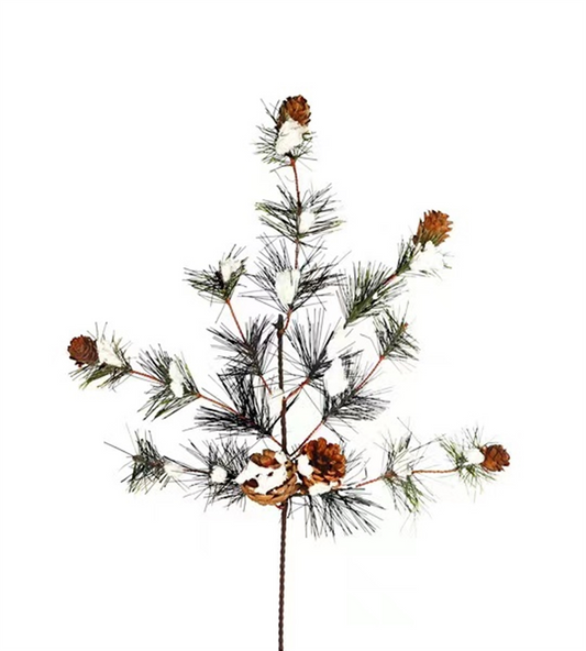Snowy Pine Spray (Set of 6) -Ship Only