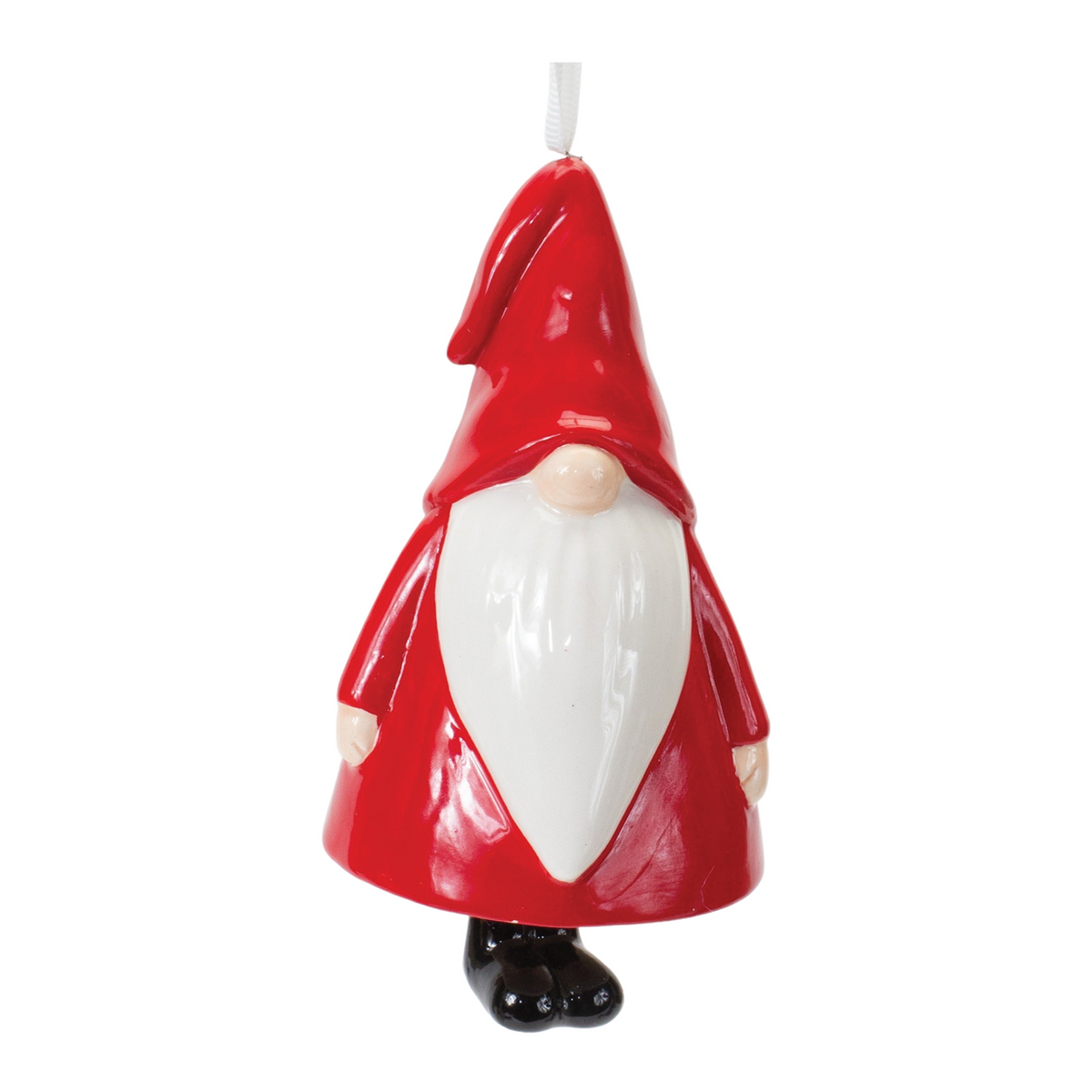Ceramic Gnome Bell Ornament (Set of 12) -Ship Only