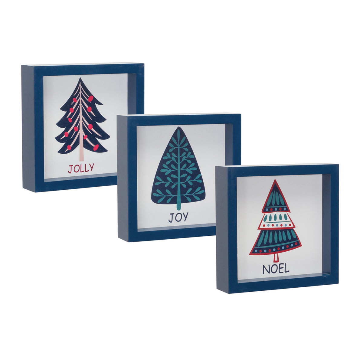 Pine Tree Sentiment Sign (Set of 6) -Ship Only