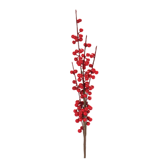 Ilex Berry Stem (Set of 6) 27”H Foam -Ship Only