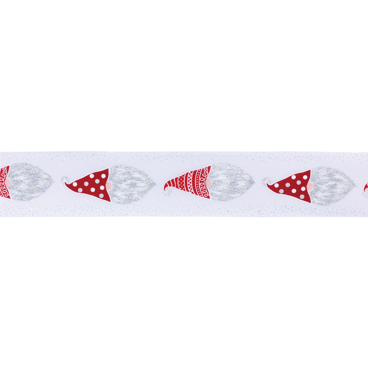 Gnome Santas Ribbon (Set of 2) -Ship Only