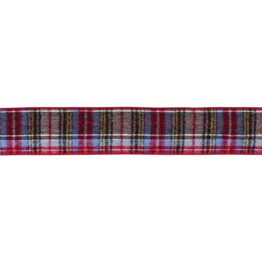 2.5” x 10 Yds. Ribbon (Set of 2) Wired Polyester -Ship Only