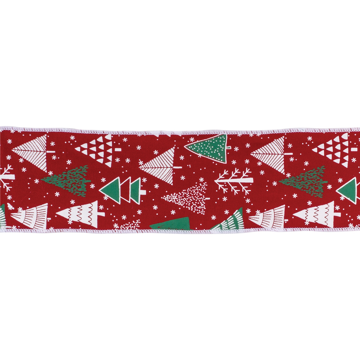 4” x 10 Yds. Ribbon Wired Cotton -Ship Only