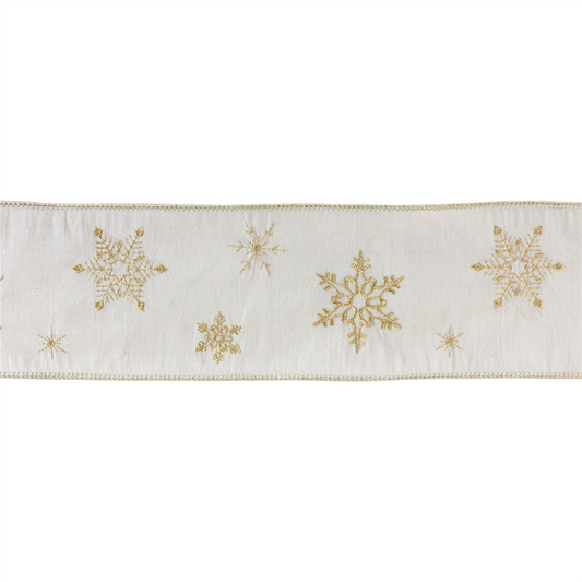 Elegant Snowflake Ribbon (Set of 2) -Ship Only