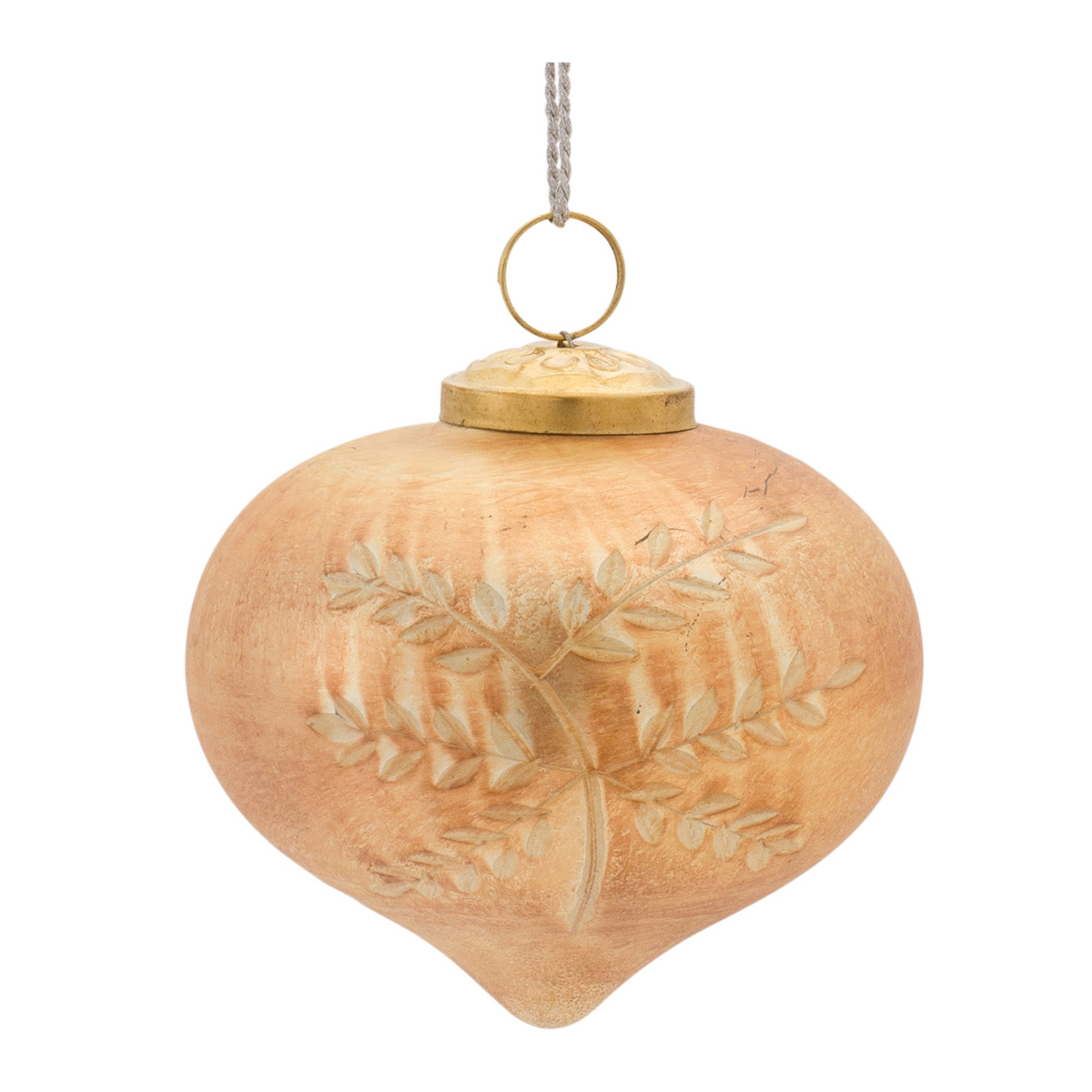 Ornament (Set of 6) 4”D Glass -Ship Only