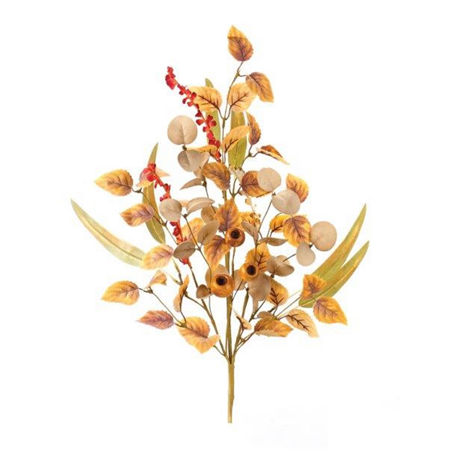 Mixed Fall Foliage Pod Spray (Set of 2) -Ship Only