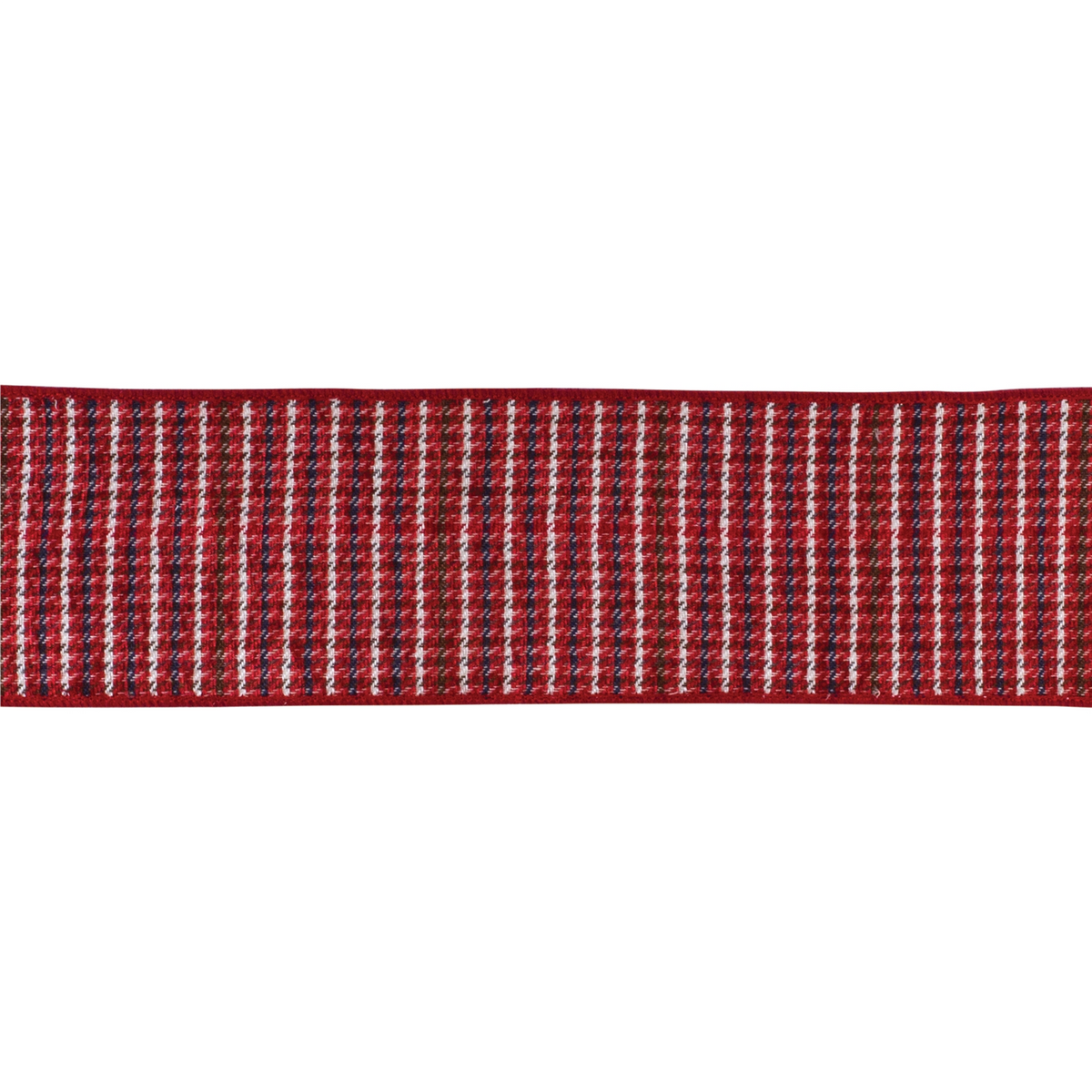 Traditional Plaid Ribbon 4" x 10 yds. -Ship Only