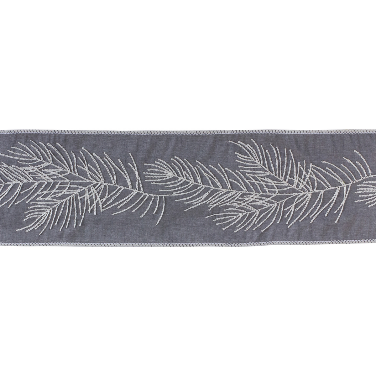 Pine Branch Ribbon 4" x 5 yds. -Ship Only
