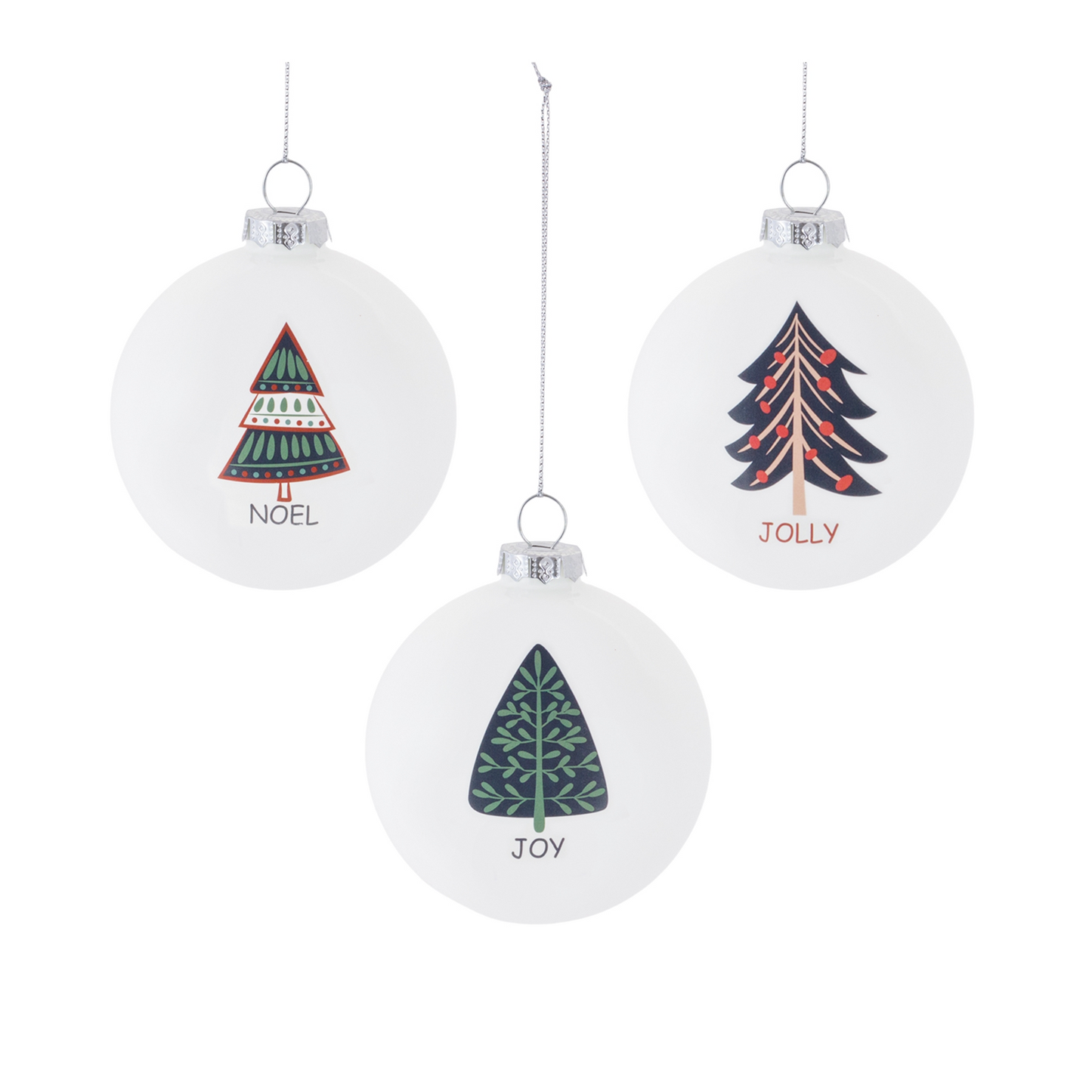 Tree Sentiment Ball Ornament (Set of 6) -Ship Only
