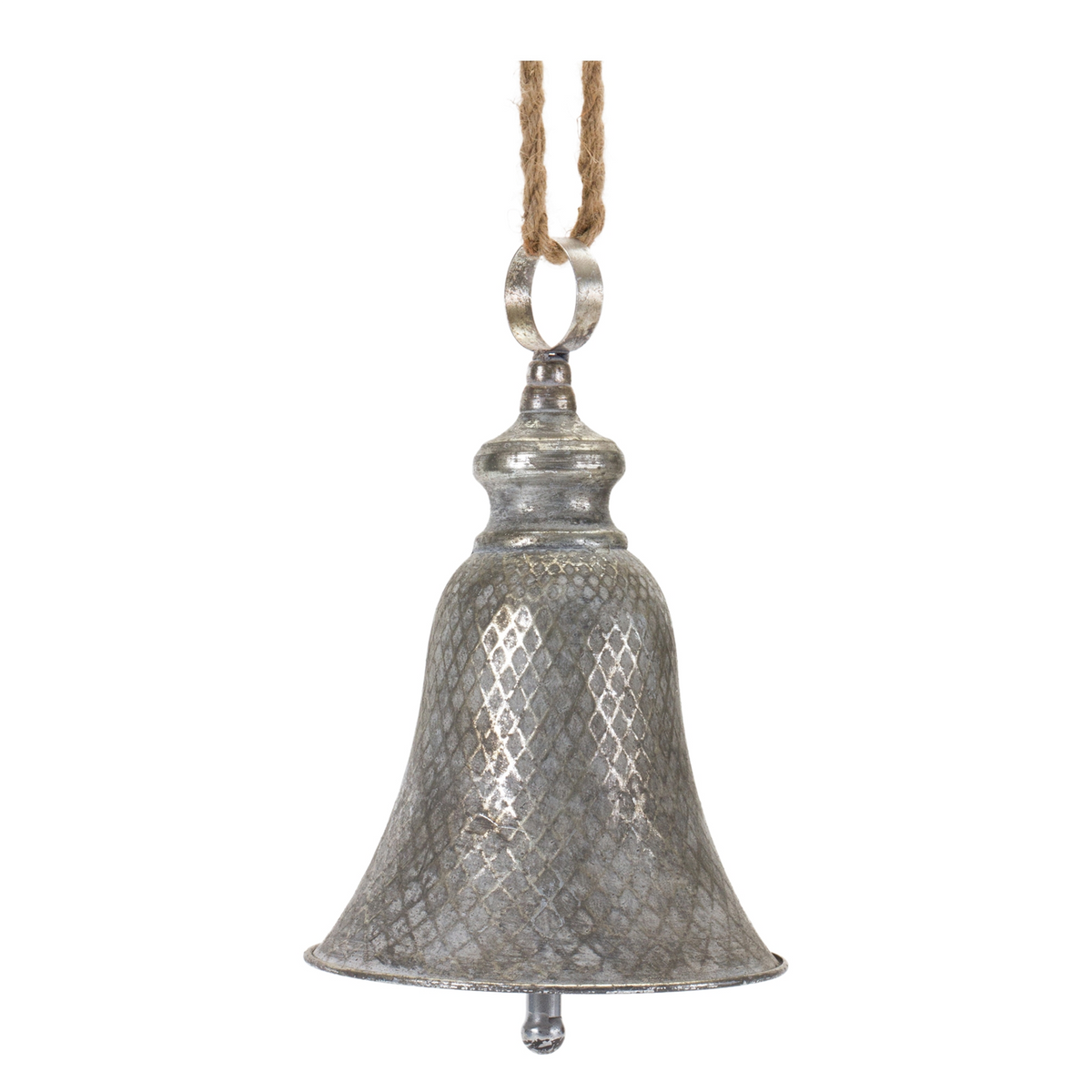 Rustic Metal Bell Ornament (Set of 2) -Ship Only
