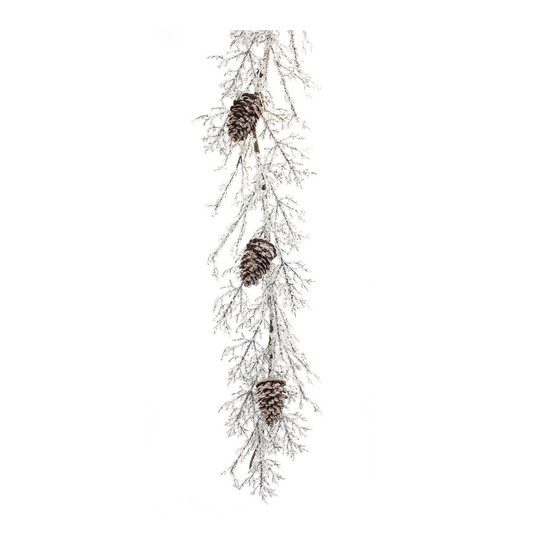Ice Branch Garland 5'L Plastic -Ship Only