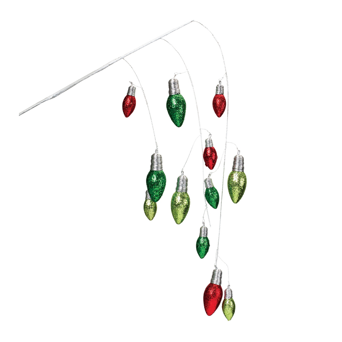 Hanging Holiday Light Spray (Set of 2) -Ship Only