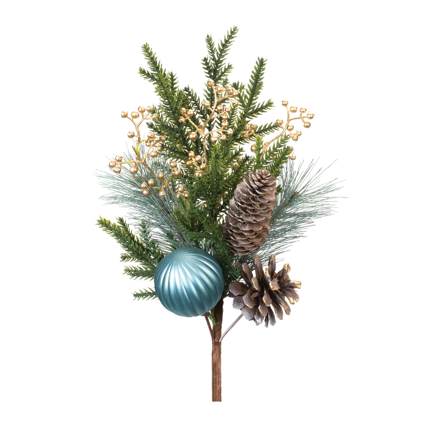 Pine Spray w/Ornament (Set of 2) -Ship Only