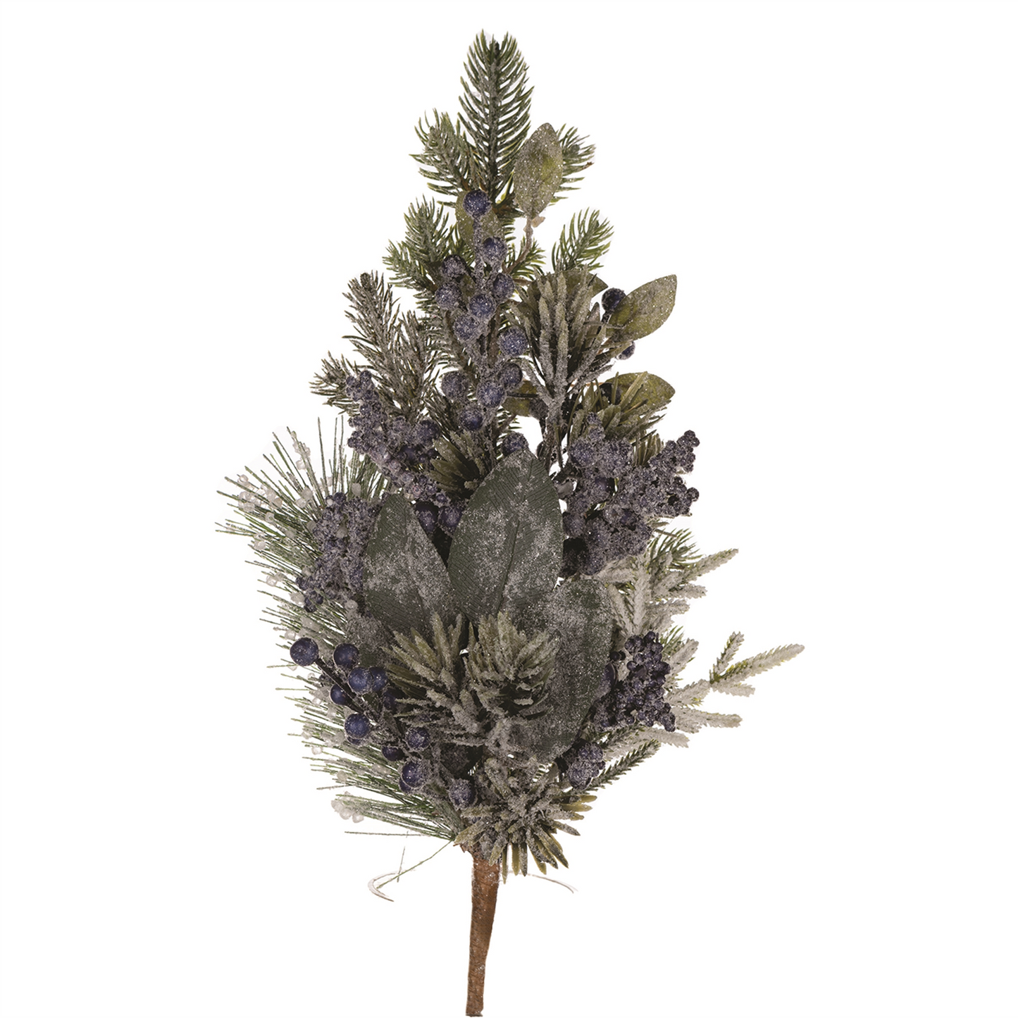 Frosted Blueberry Pine Spray (Set of 2) -Ship Only