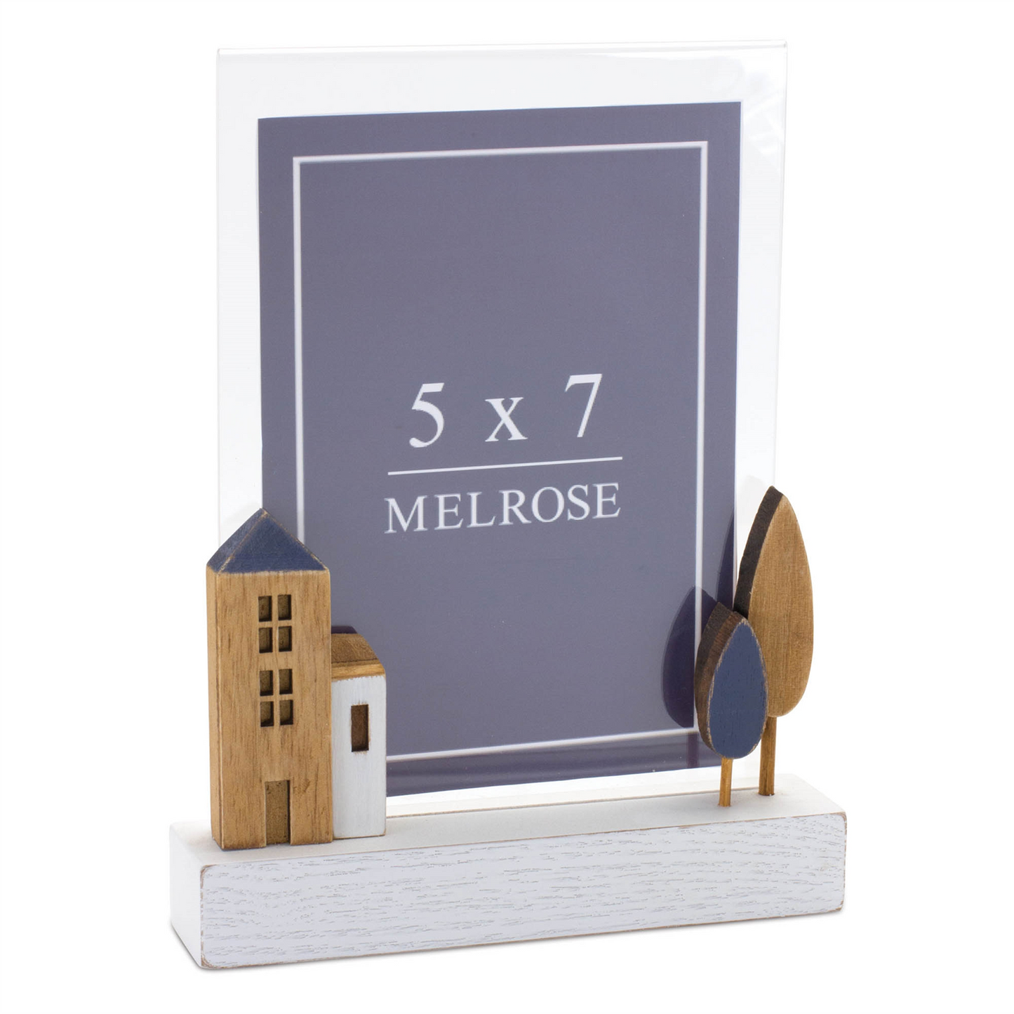 Wood Tabletop Photo Frame (Set of 2) -Ship Only