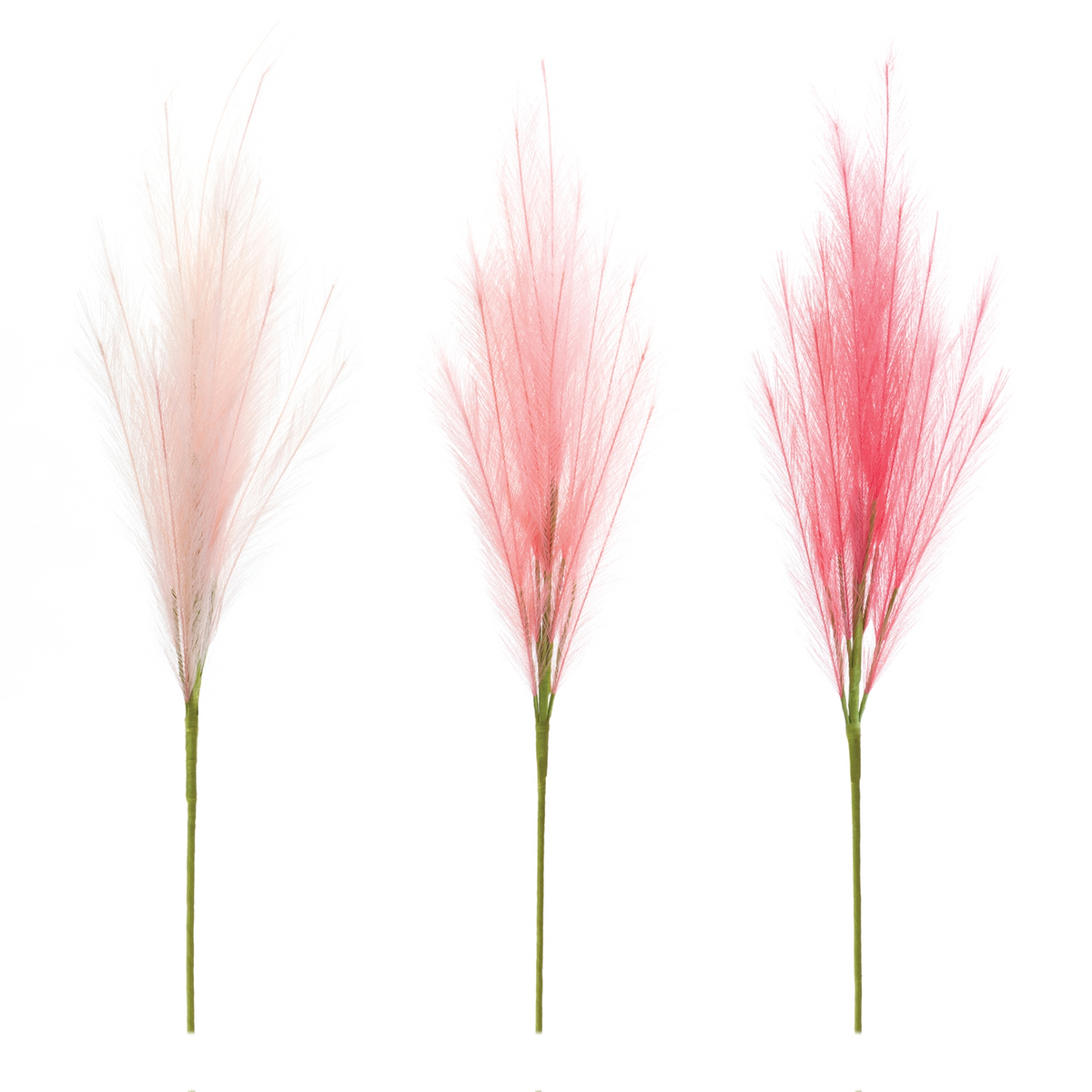 Assorted Pink Plume Spray (Set of 3) -Ship Only
