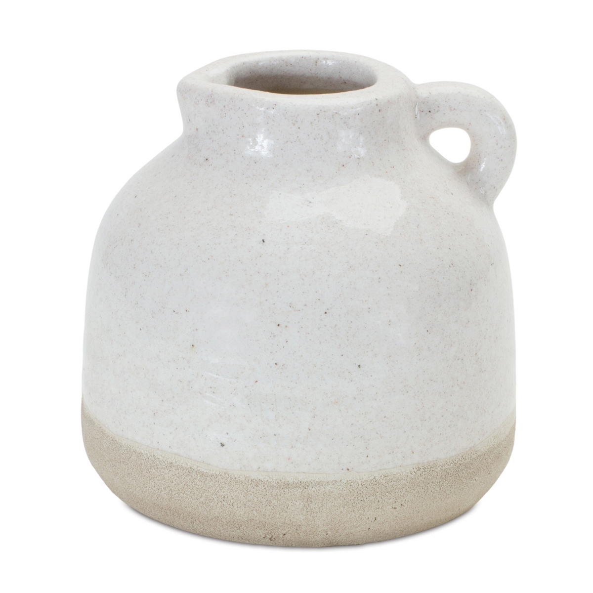 Pitcher Bud Vase (Set of 3) 4.75”H Stoneware -Ship Only