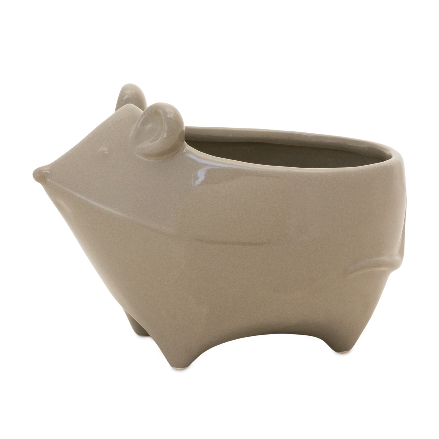 Ceramic Mouse Planter (Set of 4) -Ship Only