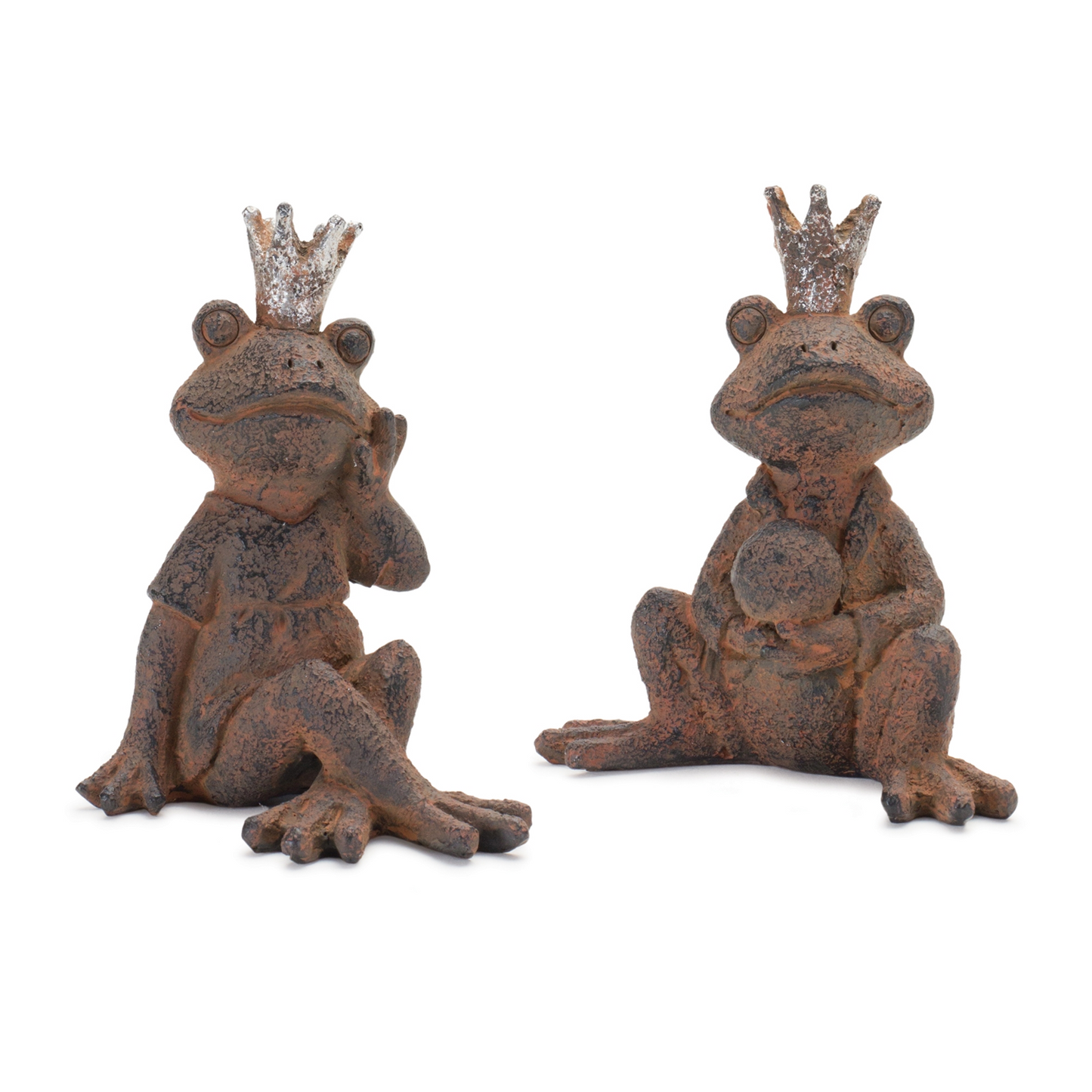 Royal Sitting Frog Figurine (Set of 6) -Ship Only