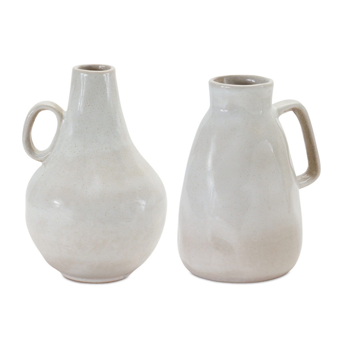 Ceramic Jug Vase (Set of 2) -Ship Only