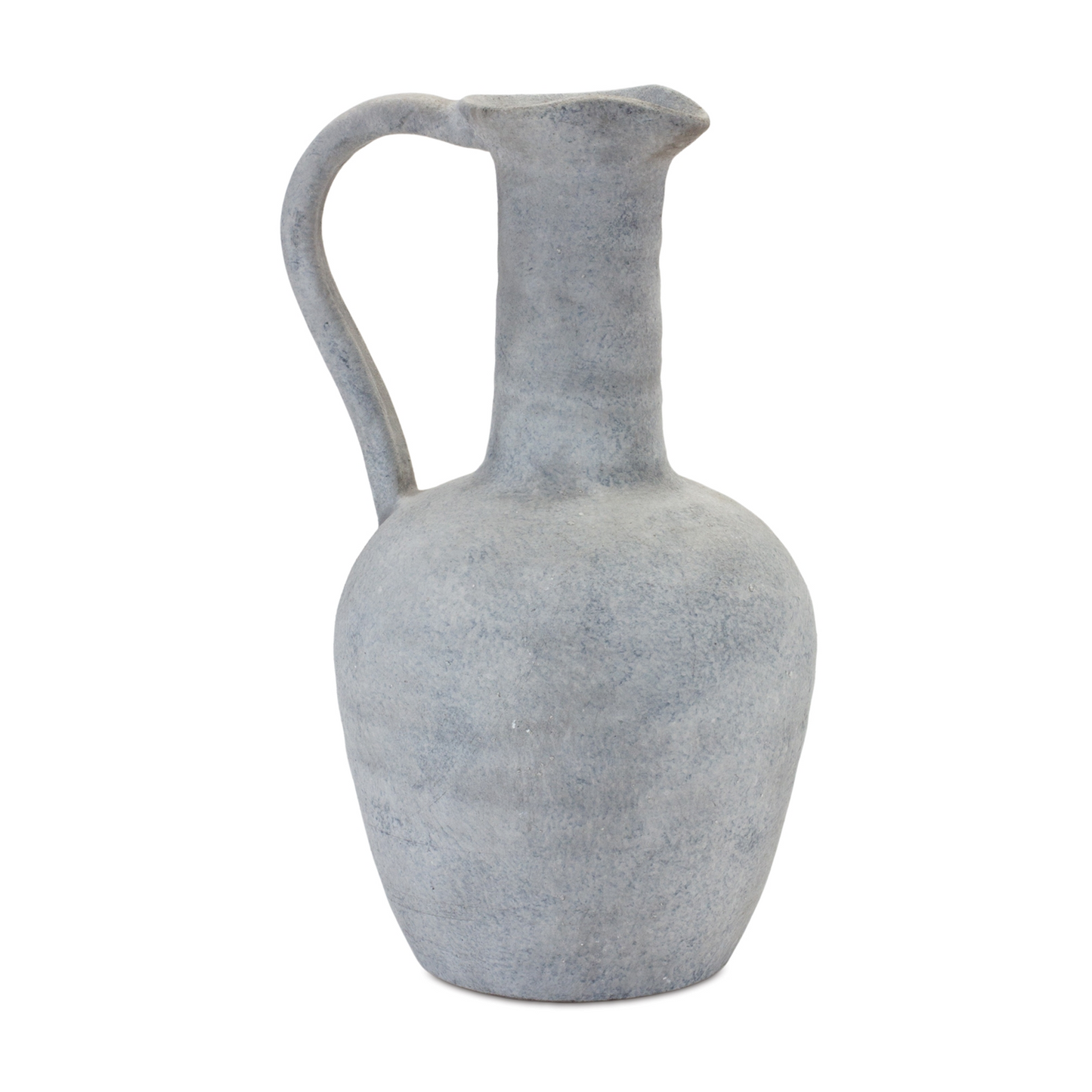 Grey Pitcher Vase 12"H -Ship Only