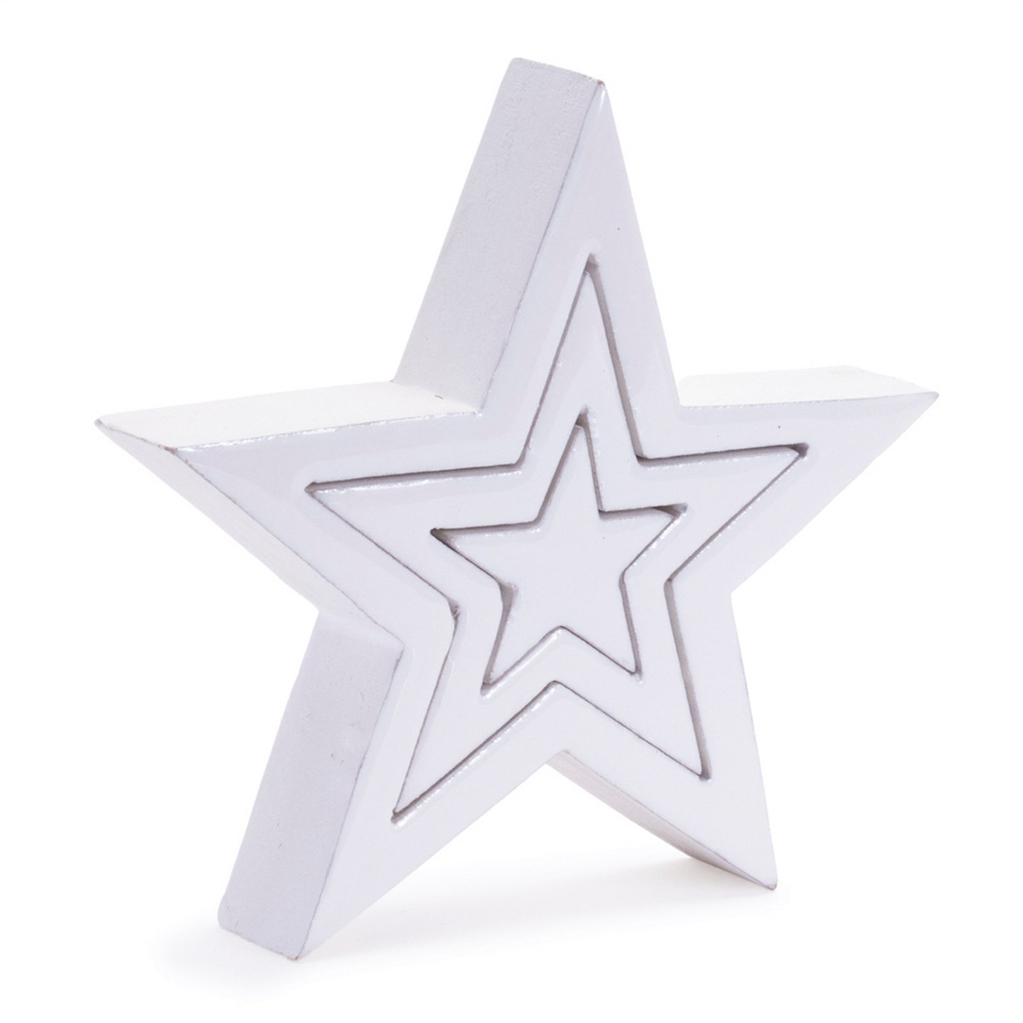 Wood Triple Star Puzzle (Set of 2) -Ship Only