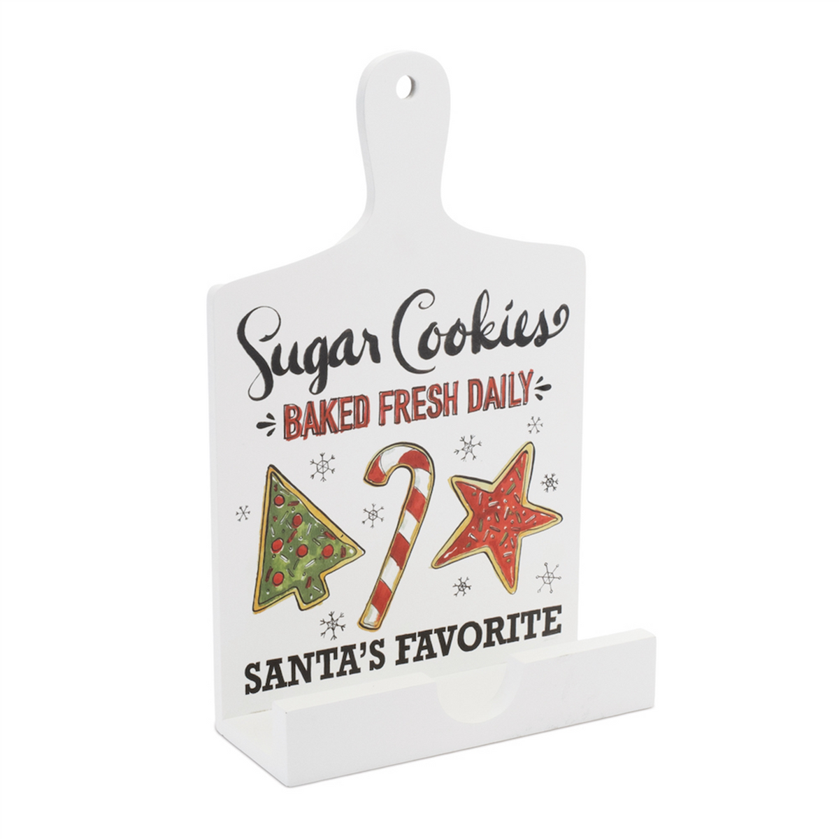 Santa's Favorite Cook Book Holder 13.5"H -Ship Only