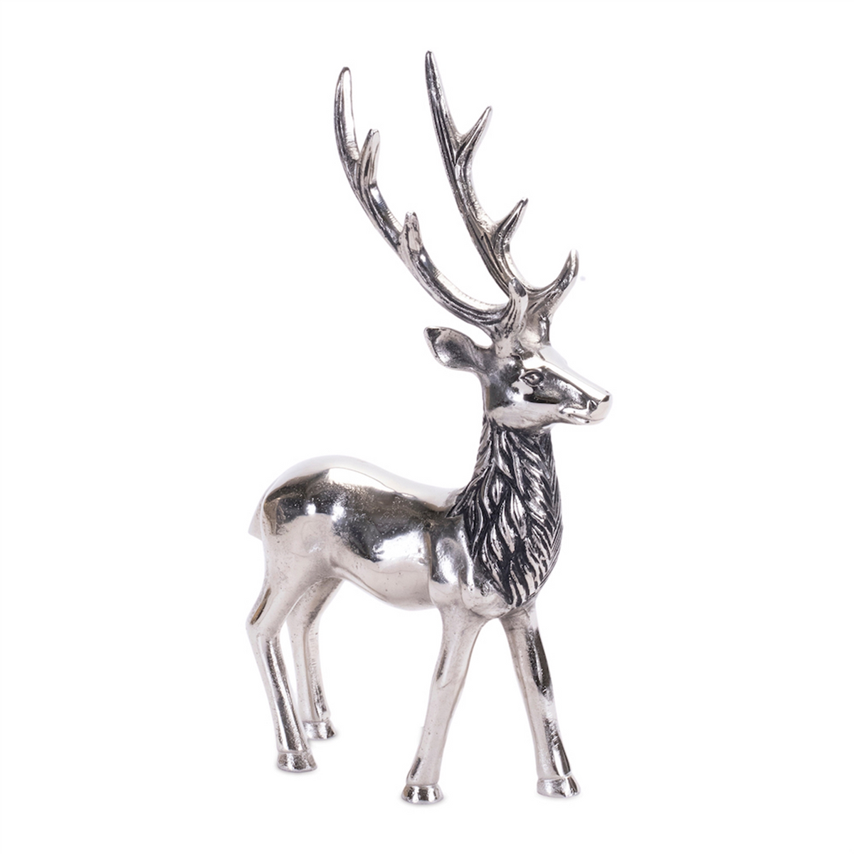 Deer 14”H Aluminum -Ship Only