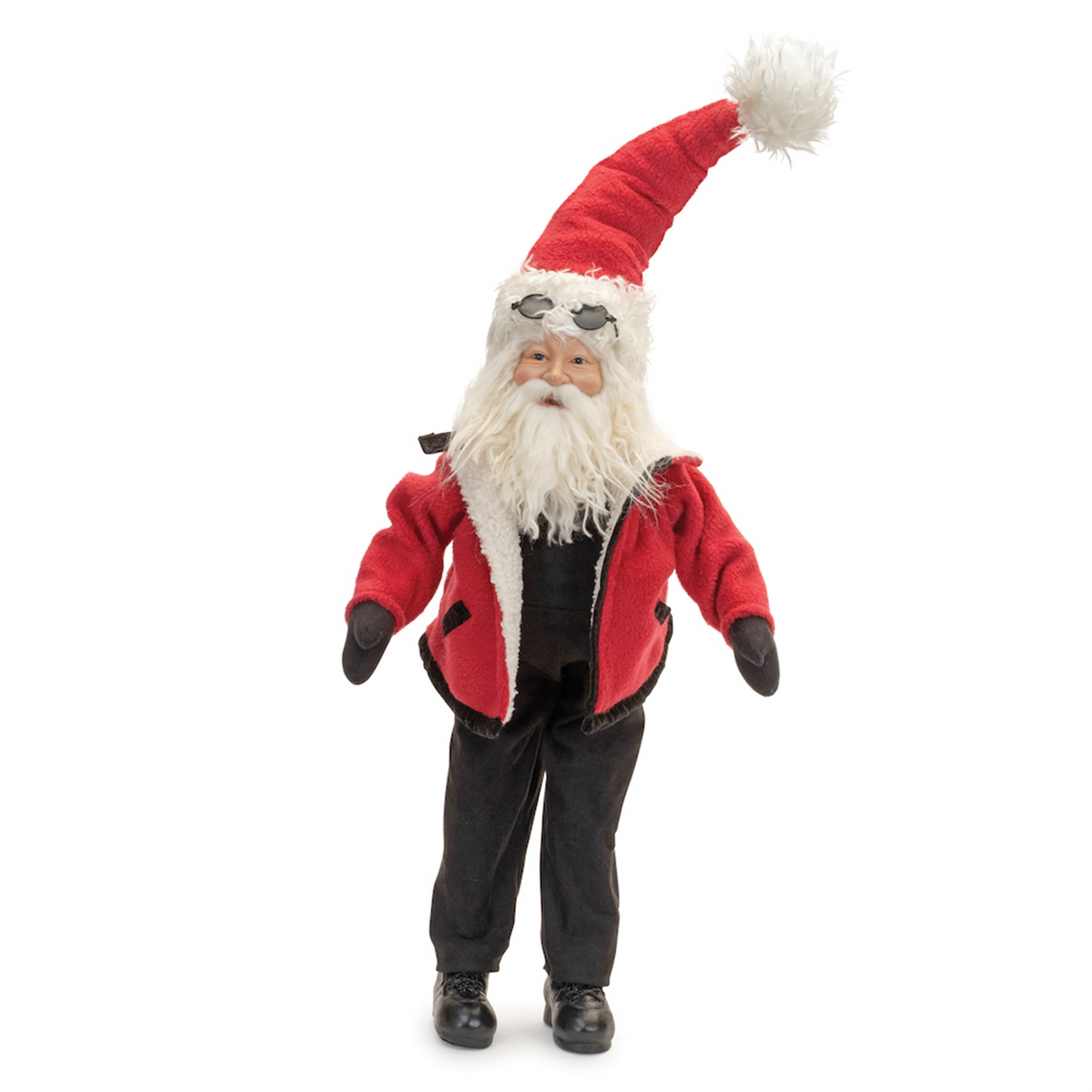 Plush Snow Suit Santa 27.75" -Ship Only