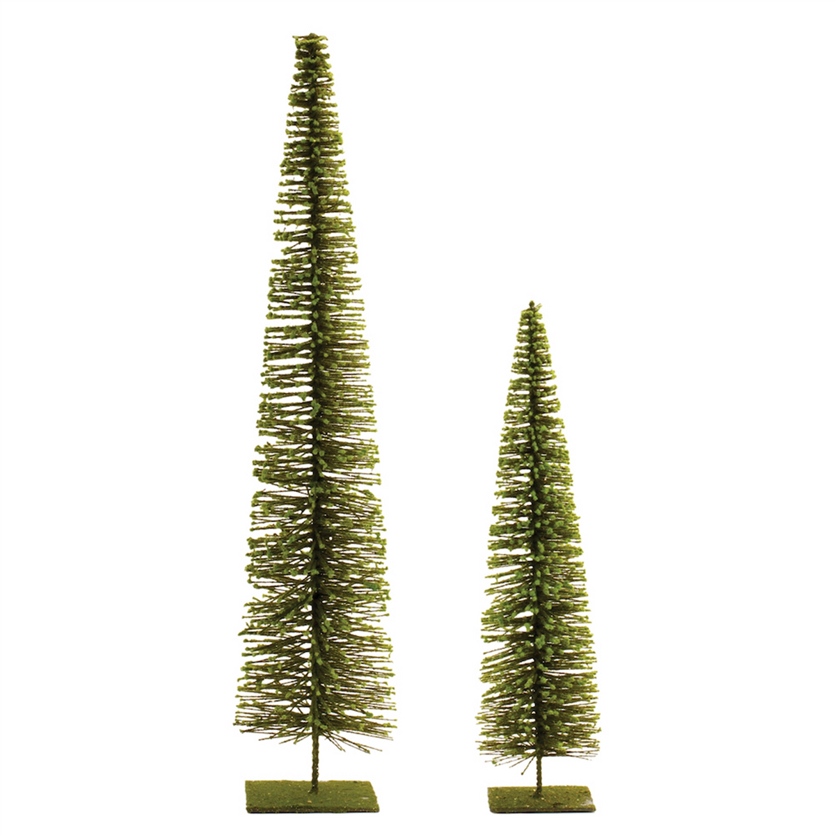 Tree (Set of 2) 19"H, 23"H PVC/Metal -Ship Only