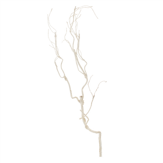 Glittered White Twig Branch (Set of 6) -Ship Only