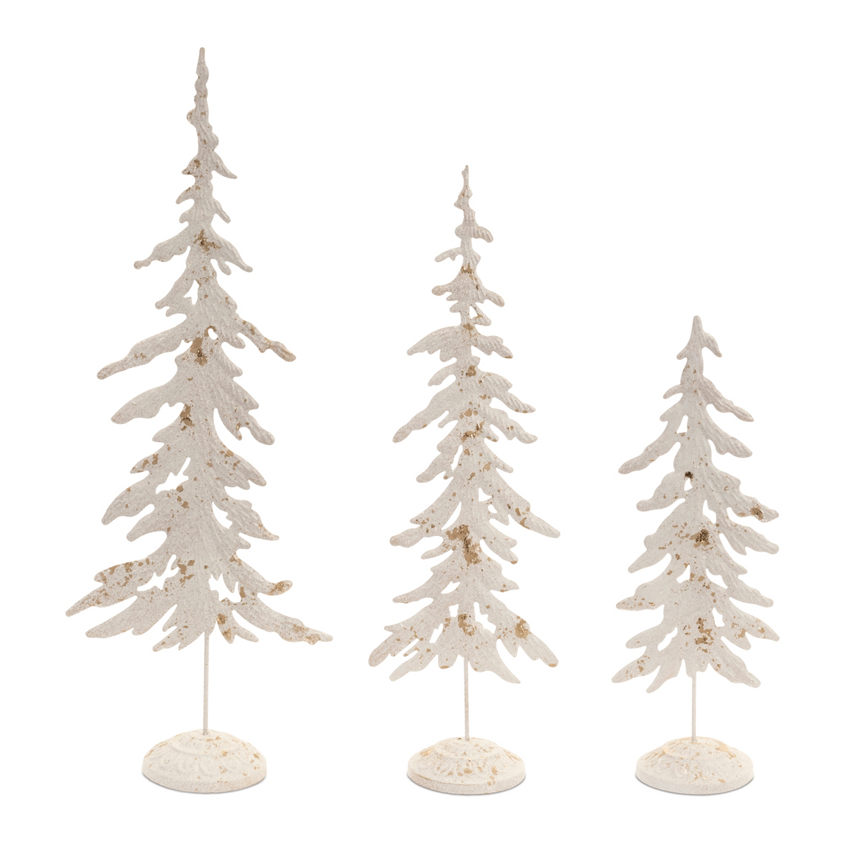 Tree (Set of 3) 17"H, 22"H, 29"H Metal -Ship Only